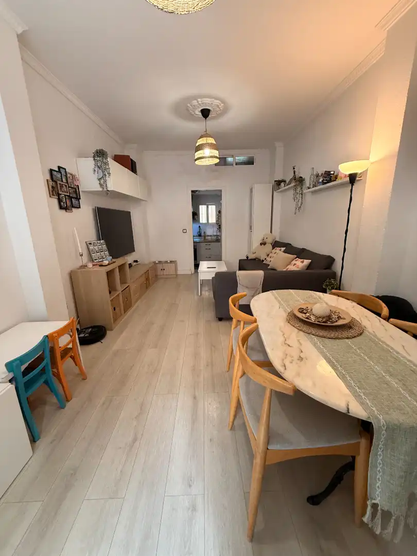 Sala de estar de Casa adosada en venta en Camas