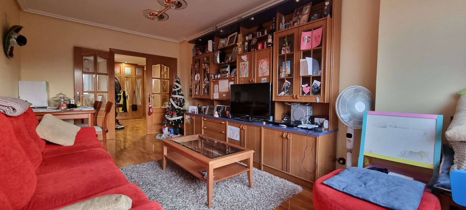 Living room of Flat for sale in  Logroño  with Heating, Terrace and Storage room
