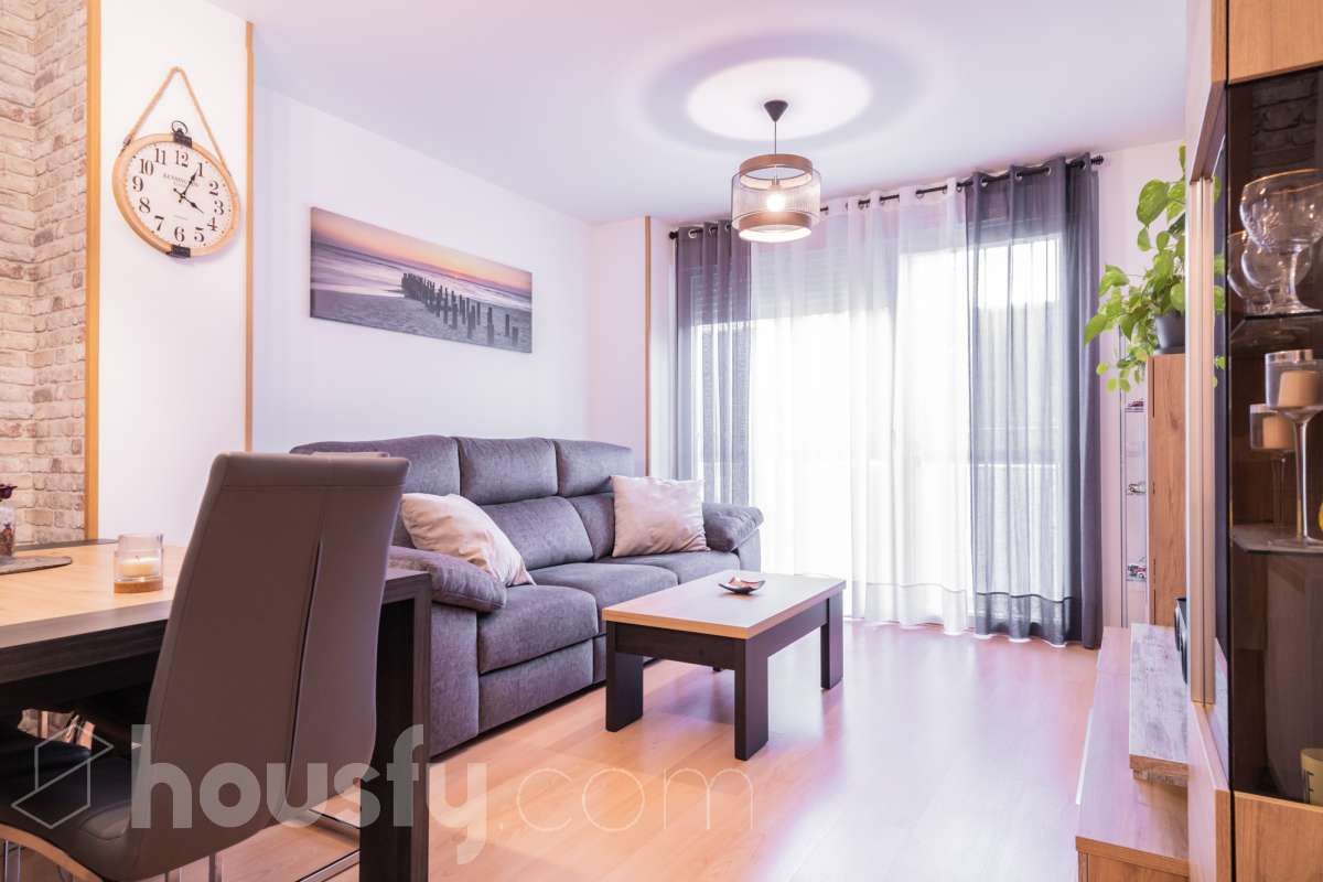Living room of Flat to rent in Villalbilla  with Air Conditioner, Heating and Private garden