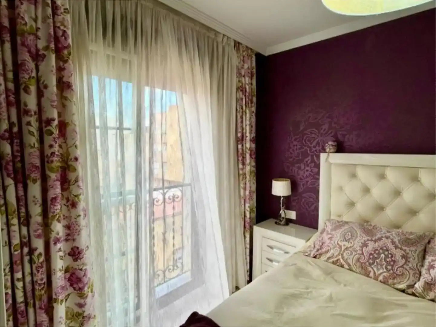 Bedroom of Flat for sale in  Melilla Capital  with Air Conditioner and Balcony