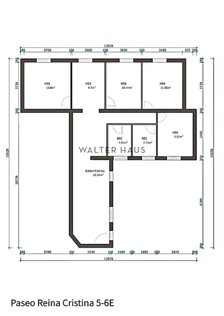 Flat for rent in Madrid  with Air Conditioner, Heating and Storage room