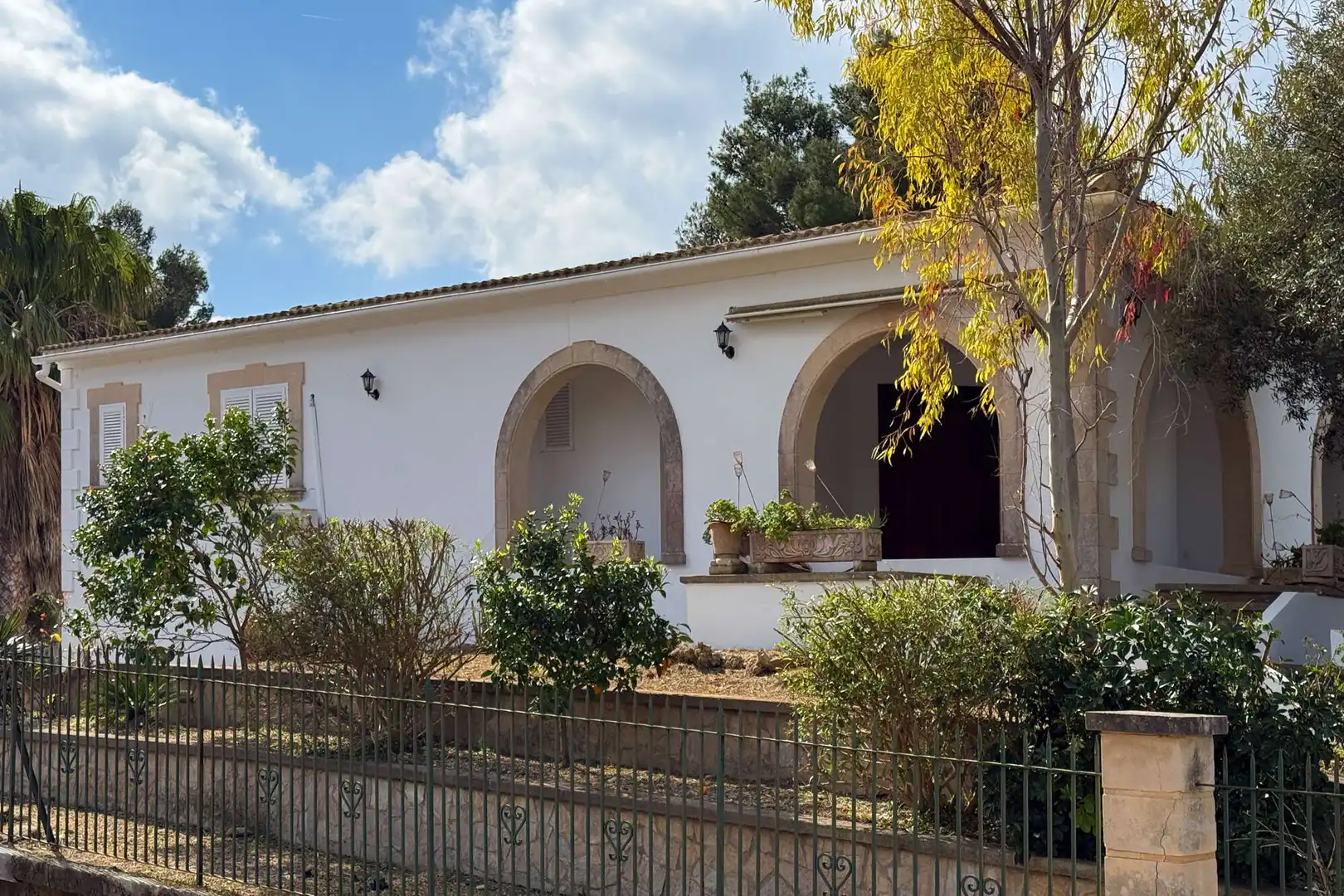 Vista exterior de Finca rústica de lloguer en Alcúdia amb Calefacció, Terrassa i Moblat