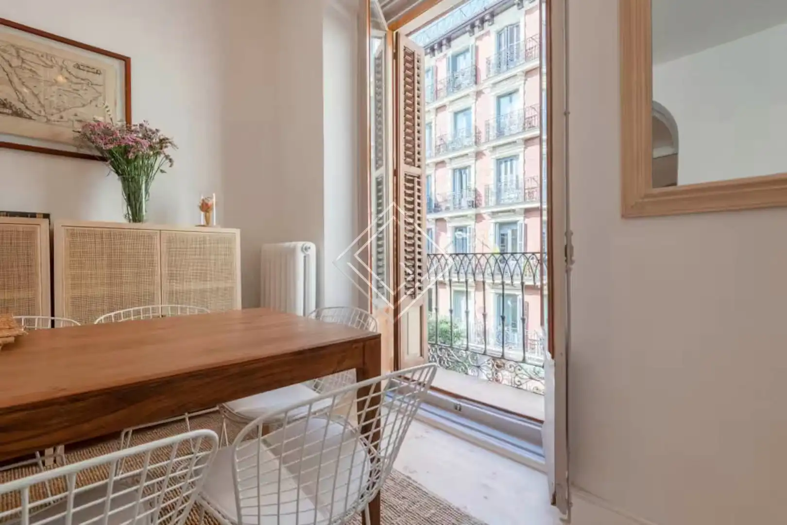 Terrasse von Wohnung zur Miete in Centro
