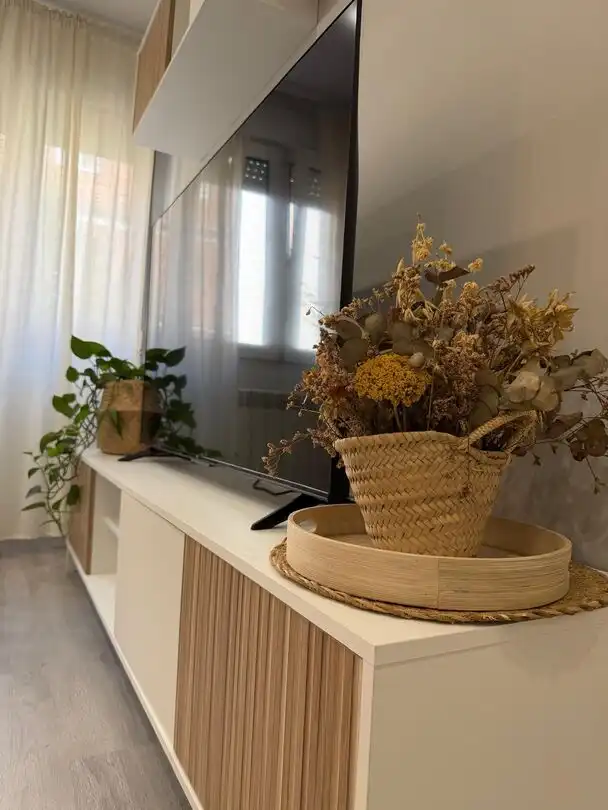 Wohnzimmer von Wohnung zur Miete in Gijón  mit Heizung, Terrasse und Balkon