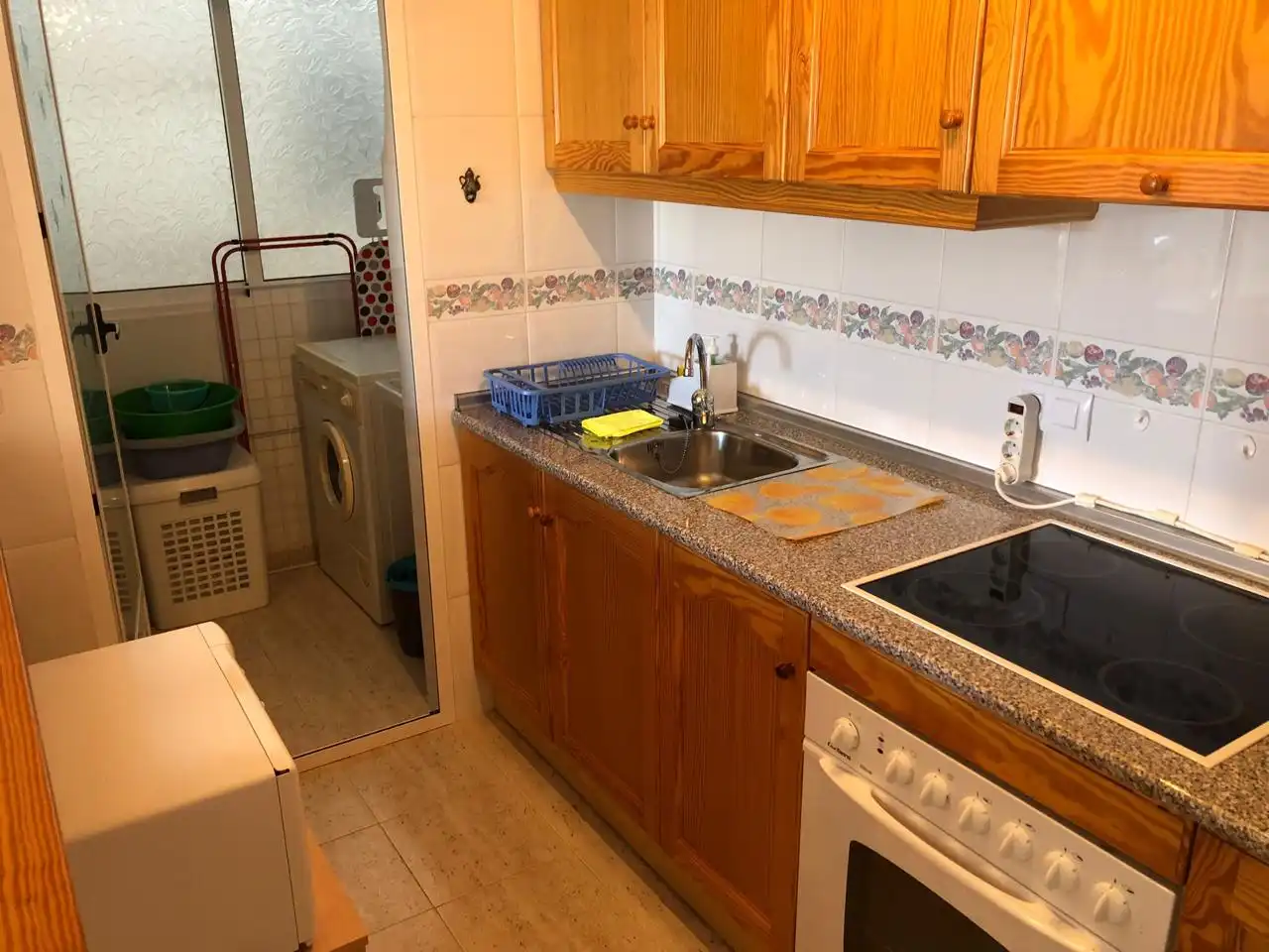 Küche von Wohnung zur Miete in Vera mit Klimaanlage, Terrasse und Möbliert
