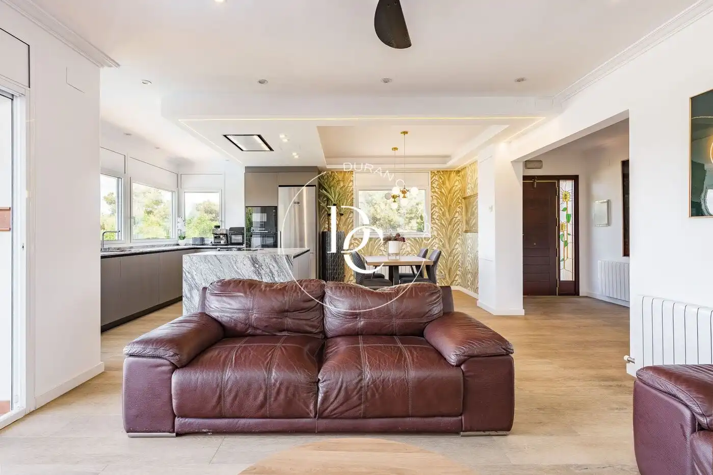 Living room of Houses for sale in Sant Pere de Ribes  with Air Conditioner, Heating and Private garden