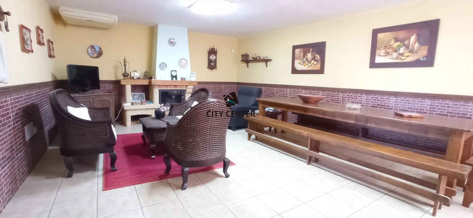 Living room of Detached homes for sale in San Miguel de Abona  with Private garden, Swimming Pool and Furnished