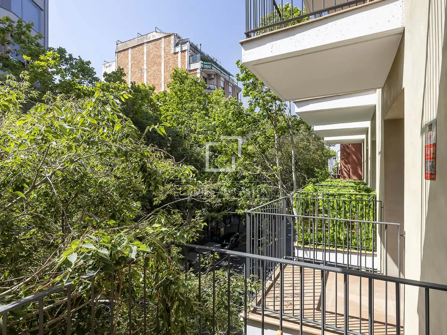 Terraza de Piso de alquiler en Barcelona con Aire acondicionado, Parquet y Terraza
