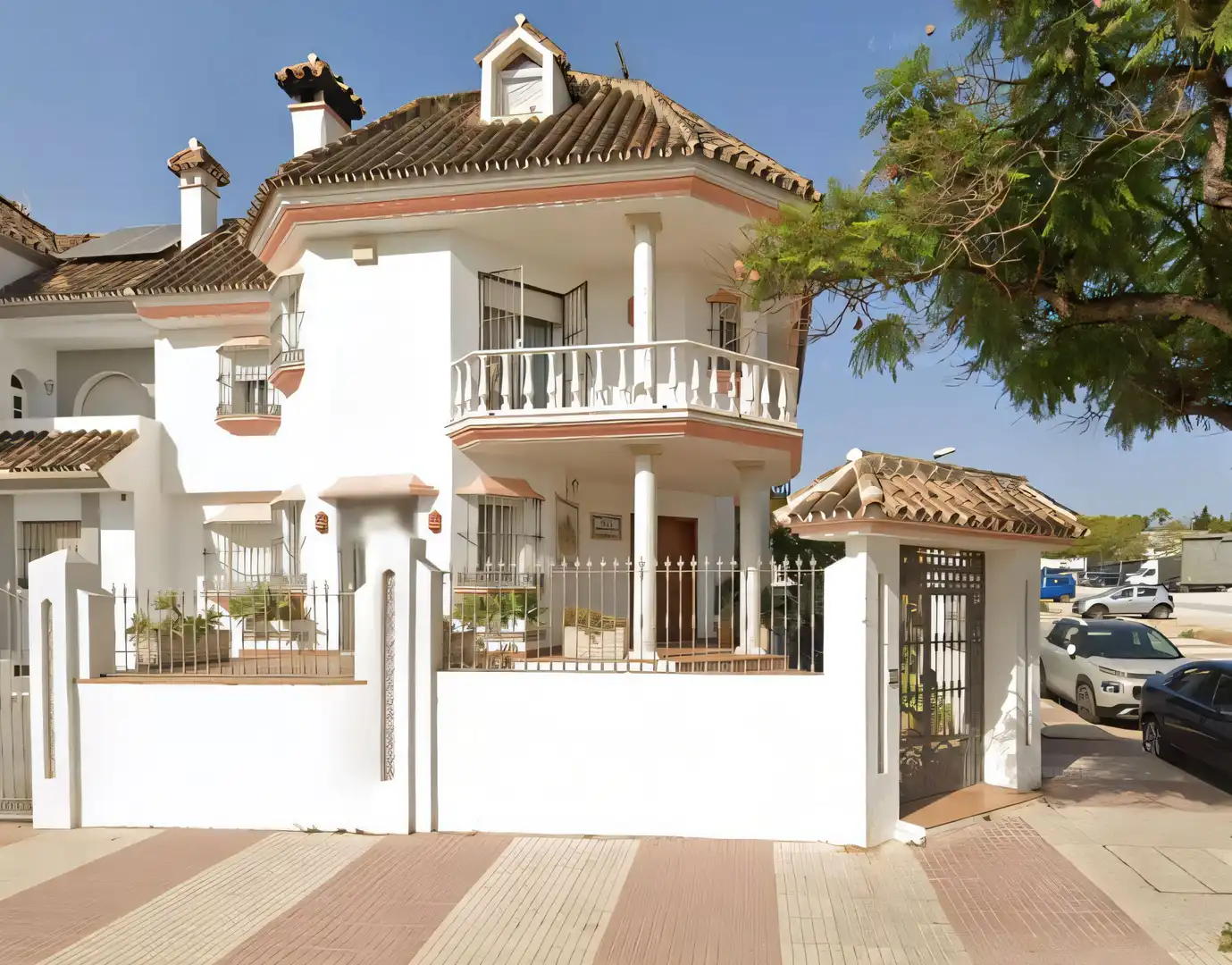 Exterior view of Detached homes for sale in Marbella  with Private garden, Terrace and Furnished