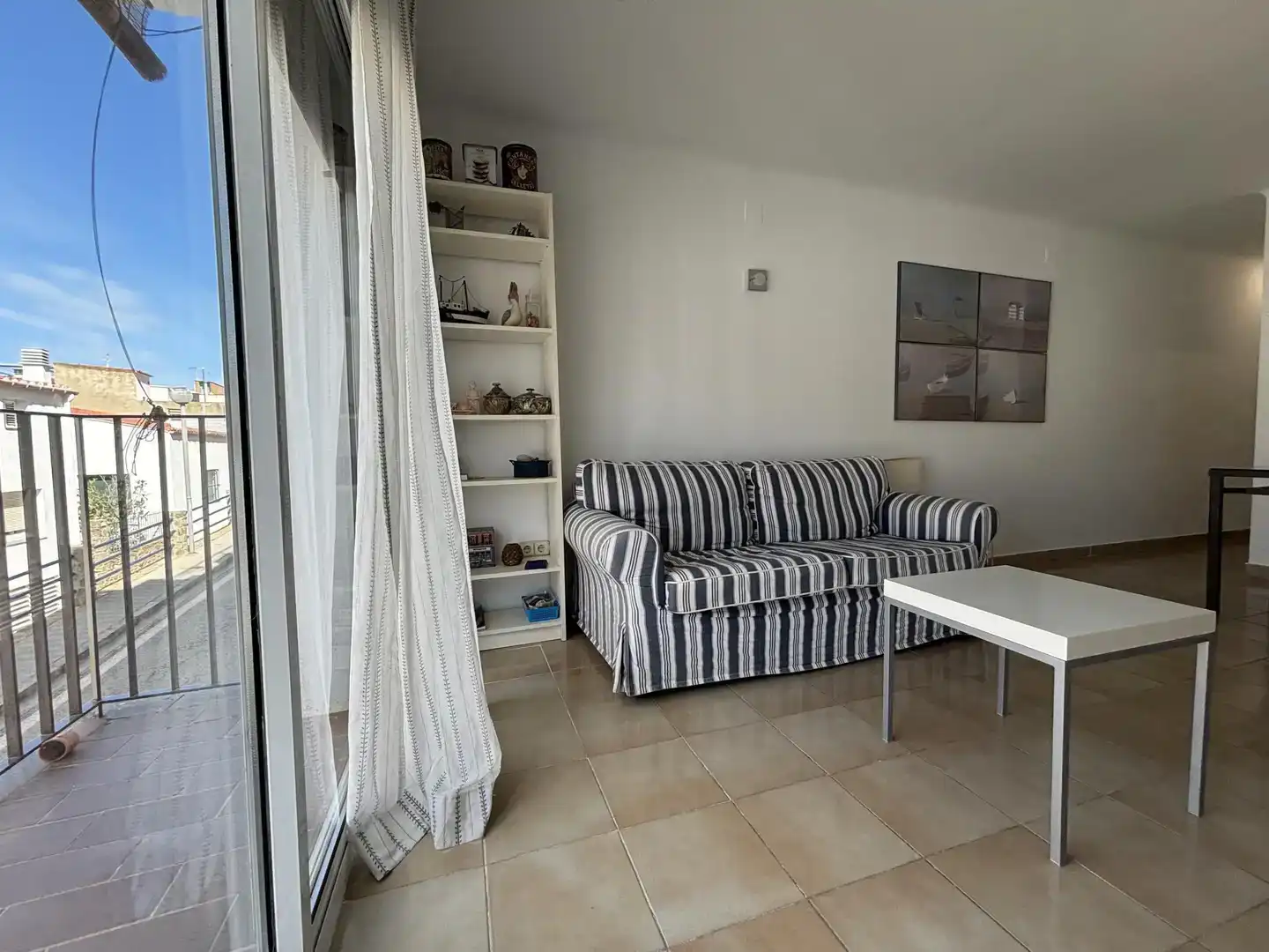 Living room of Flat for sale in El Port de la Selva  with Balcony