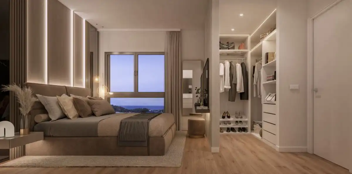 Bedroom of Apartments for sale in Casares  with Air Conditioner, Terrace and Storage room