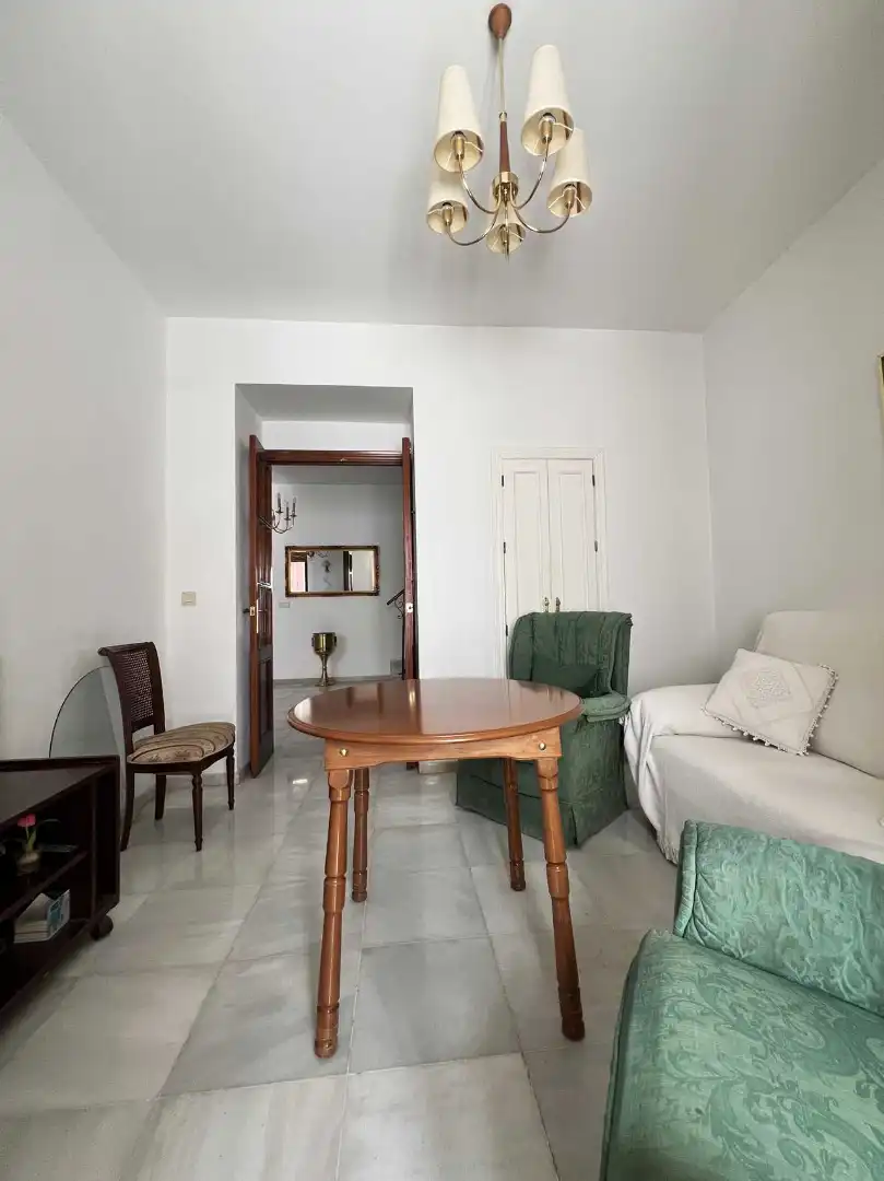 Sala d'estar de Casa o xalet en venda en Lora de Estepa amb Jardí privat i Traster