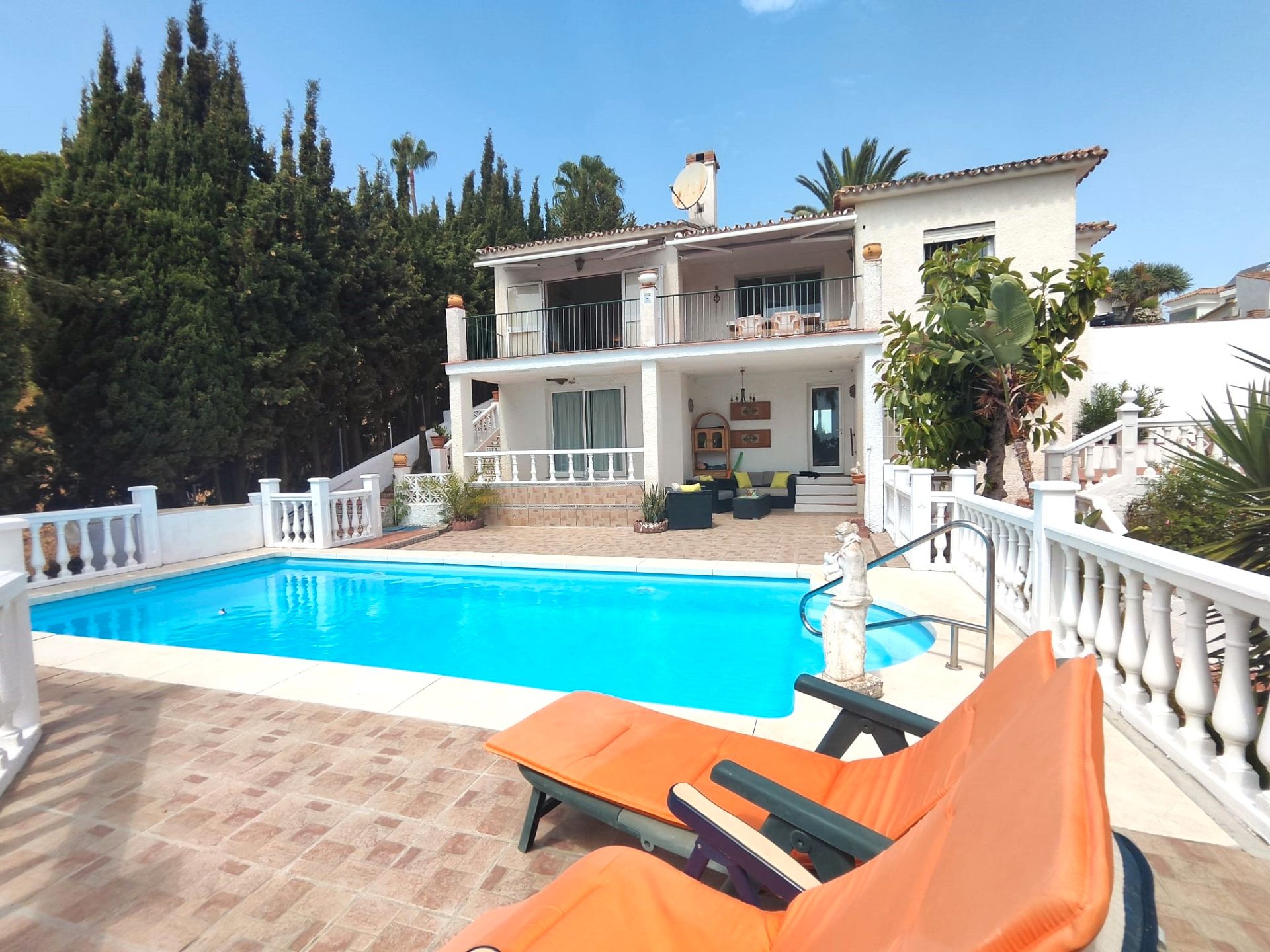 Jardí de Casa o xalet en venda en Mijas amb Aire condicionat, Calefacció i Jardí privat