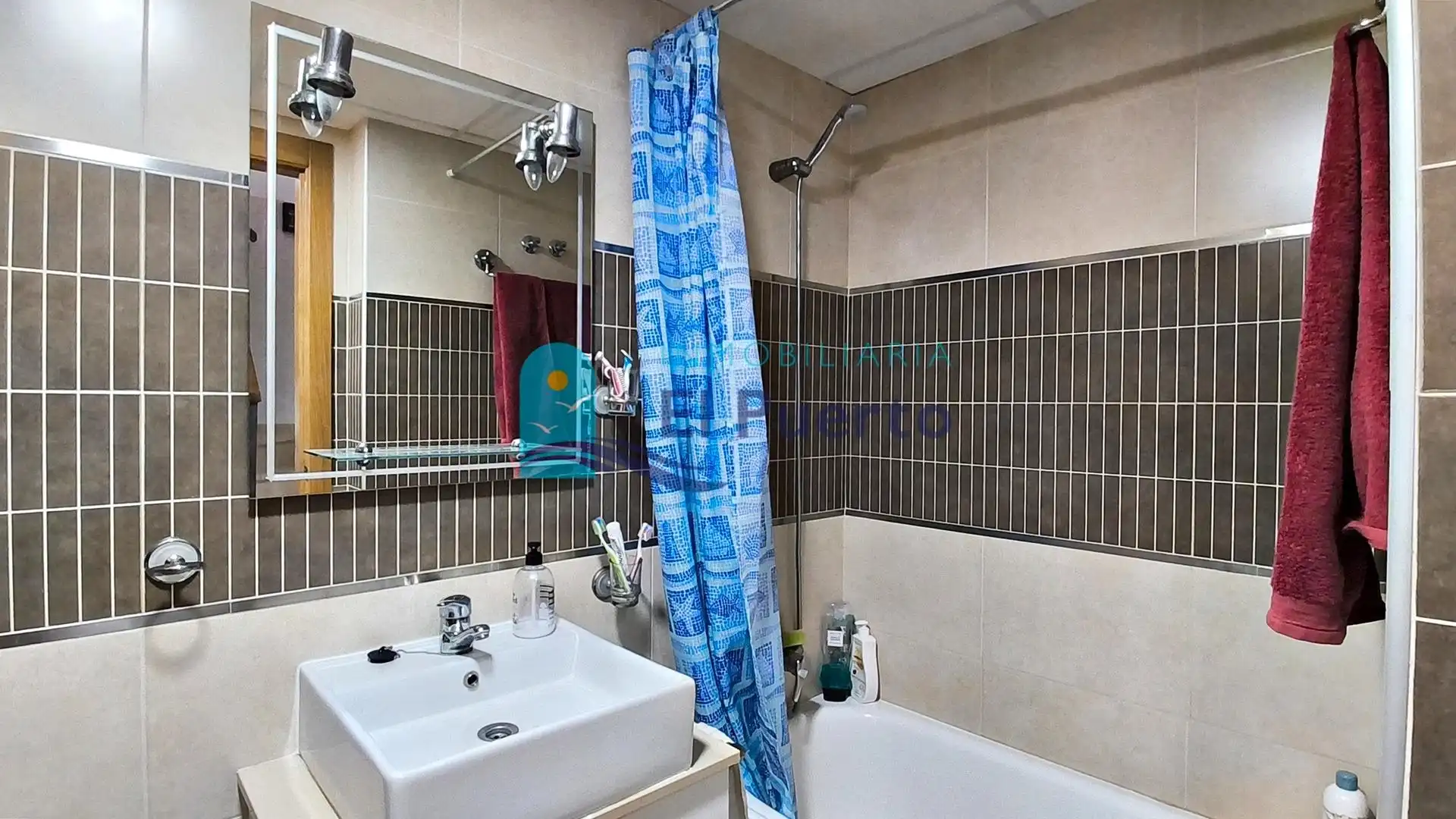 Baño de Dúplex en venta en Cartagena con Terraza, Amueblado y Balcón