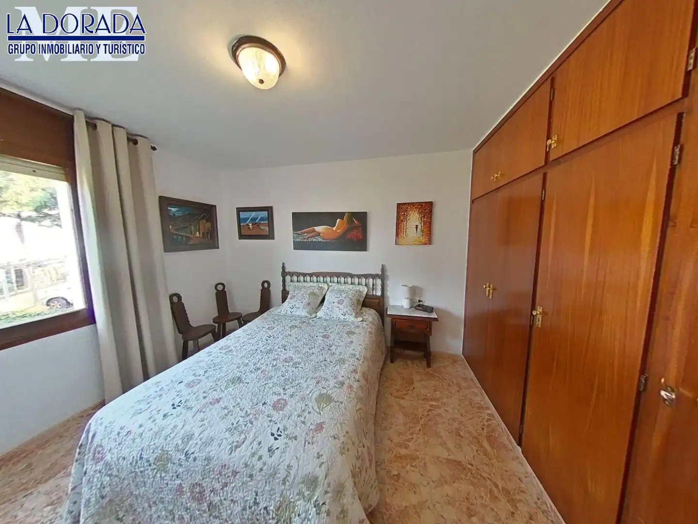 Bedroom of Flat for sale in Cambrils  with Air Conditioner, Furnished and Balcony
