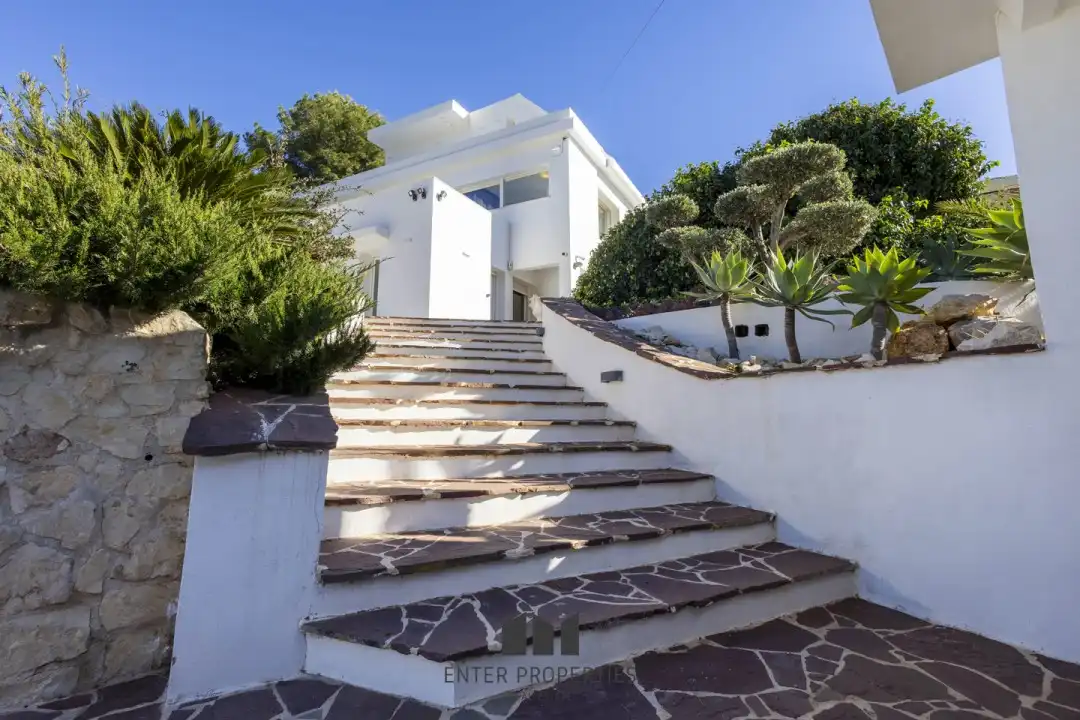 Exterior view of Flat for rent in Calpe / Calp  with Air Conditioner, Heating and Terrace
