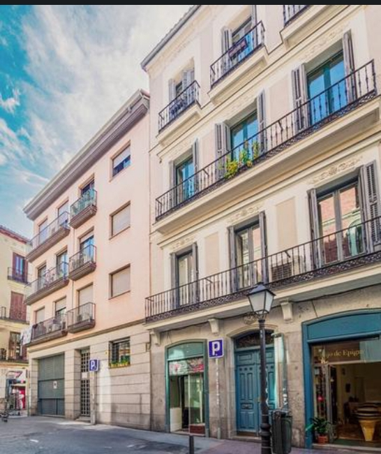 Exterior view of Flat for sale in  Madrid Capital  with Terrace