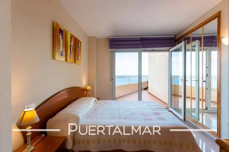 Bedroom of Flat for rent in El Campello  with Air Conditioner, Heating and Terrace