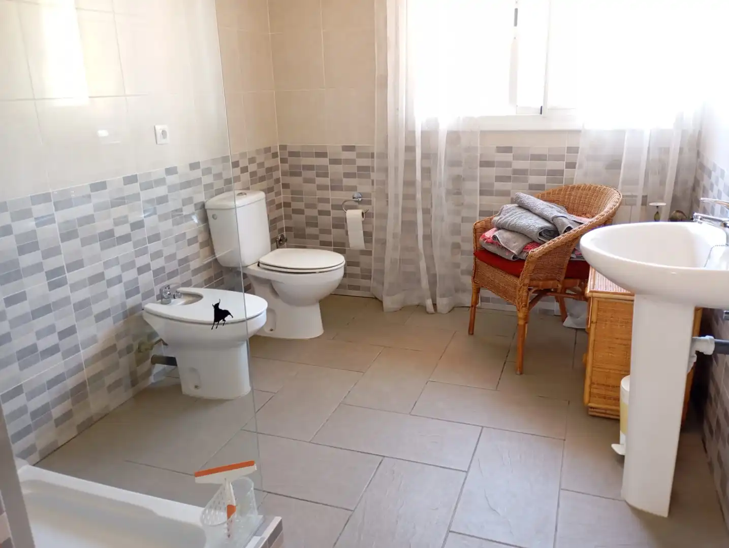Bathroom of Houses for sale in Santa Coloma de Farners  with Heating, Private garden and Terrace