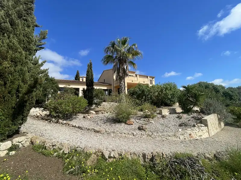 Vista exterior de Casa o xalet en venda en Porreres amb Calefacció, Jardí privat i Terrassa