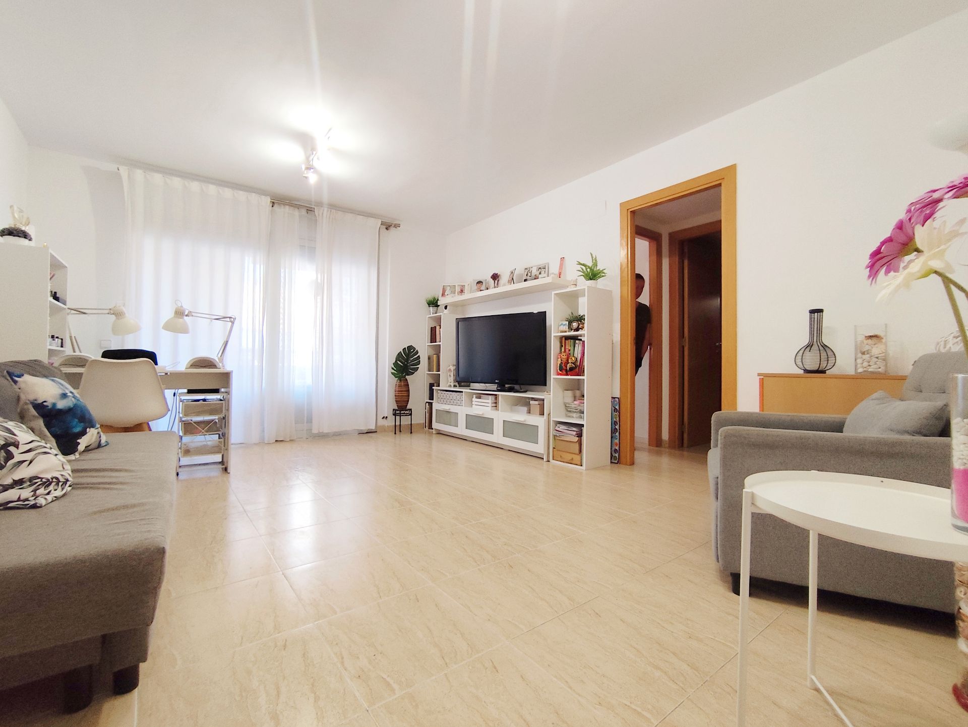 Living room of Apartment for sale in Vilanova del Camí  with Heating, Oven and Balcony