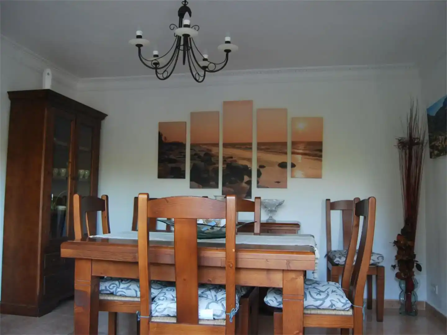 Esszimmer von Haus oder Chalet zur Miete in  Palma de Mallorca mit Klimaanlage und Schwimmbad