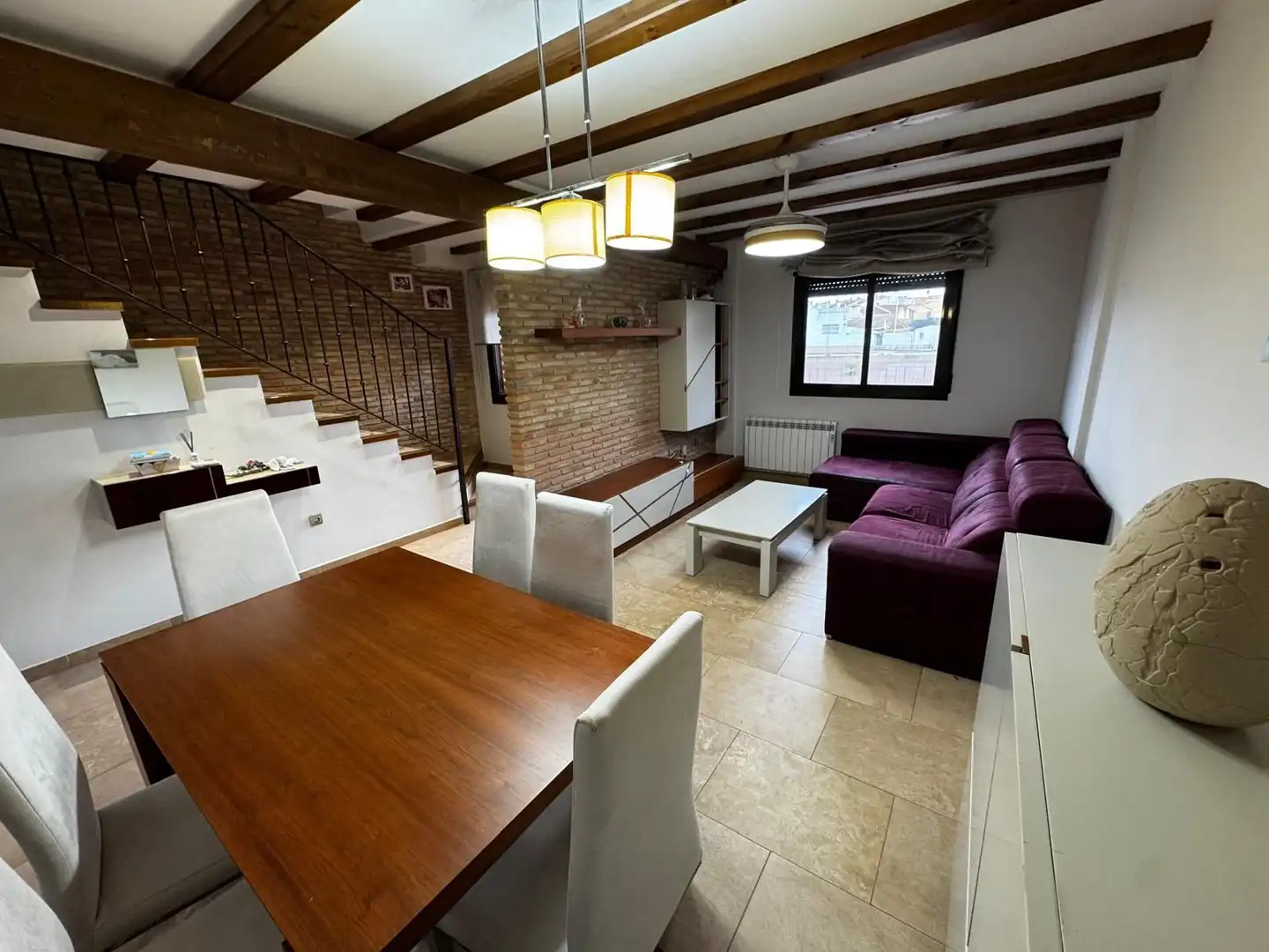 Sala d'estar de Casa adosada en venda en San Pedro del Pinatar amb Aire condicionat, Calefacció i Jardí privat