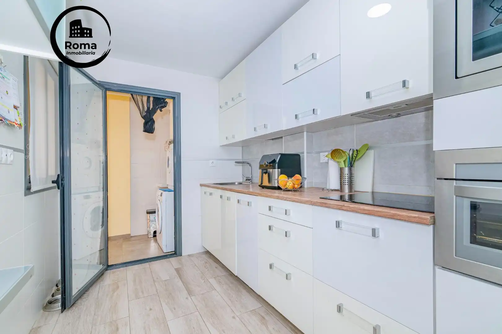 Kitchen of Flat for sale in Albolote  with Private garden, Terrace and Community pool