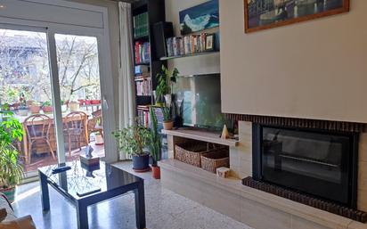 Living room of Flat for sale in Manlleu  with Terrace and Balcony