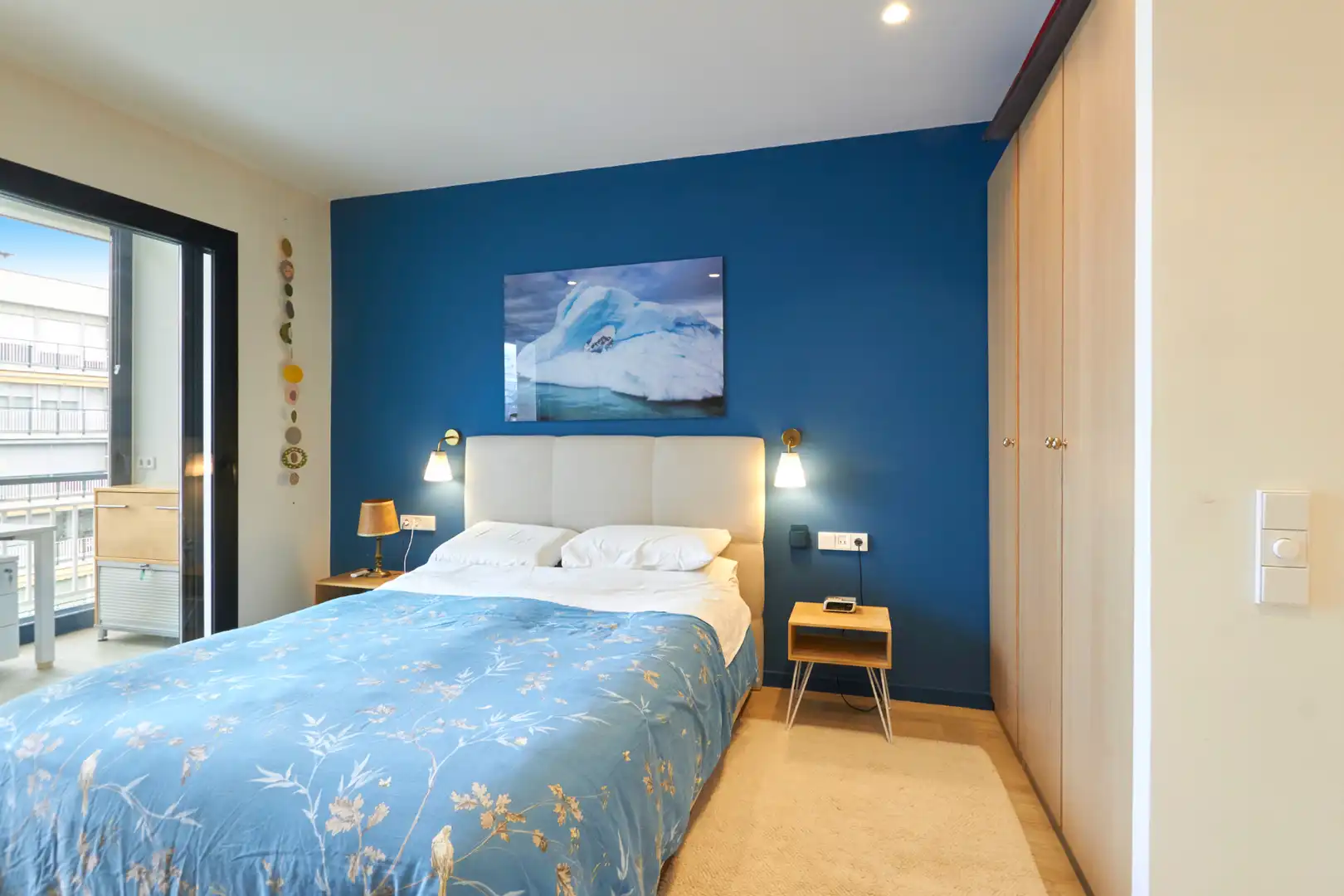 Schlafzimmer von Wohnung zum Verkauf in Barcelona mit Klimaanlage, Heizung und Parkett