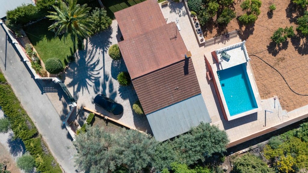 Exterior view of House or chalet for sale in  Palma de Mallorca  with Air Conditioner, Private garden and Terrace