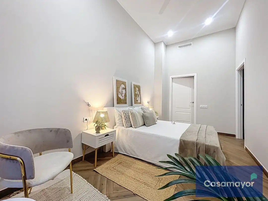 Schlafzimmer von Wohnung zum Verkauf in Alicante / Alacant mit Klimaanlage, Heizung und Balkon