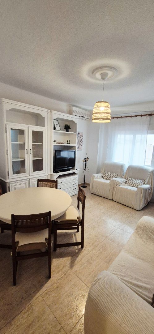 Sala d'estar de Pis de lloguer en  Granada Capital amb Calefacció, Moblat i Rentadora