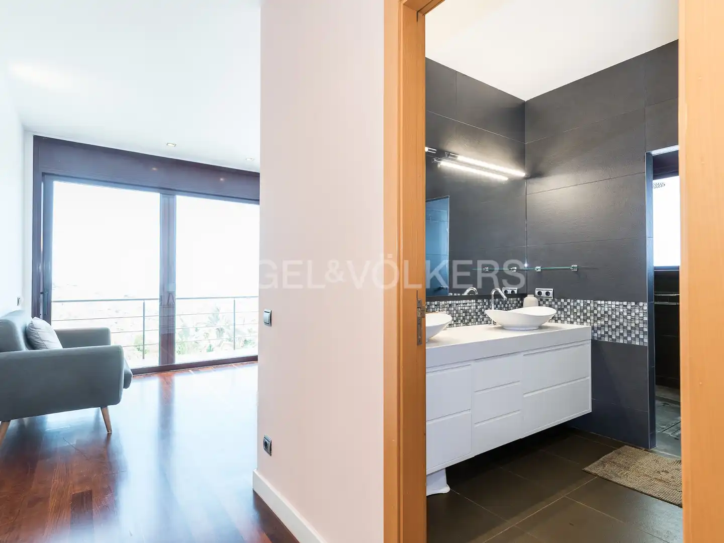 Bedroom of Houses for rent in Castelldefels  with Air Conditioner, Heating and Private garden