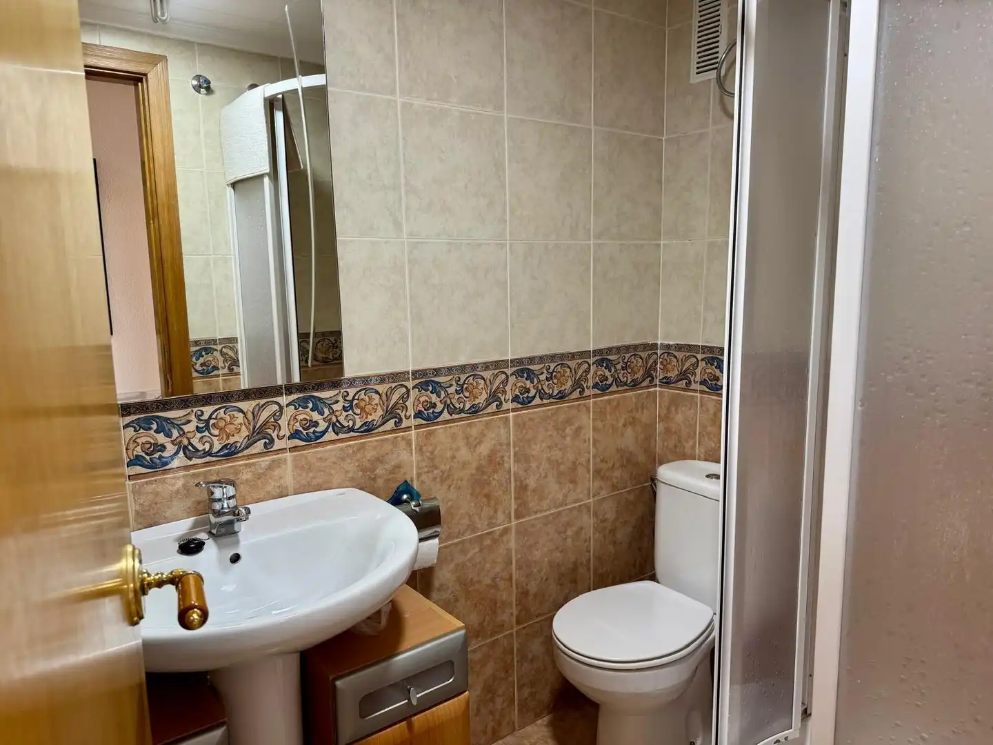 Bathroom of Apartments for rent in Alicante / Alacant  with Air Conditioner, Furnished and Community pool
