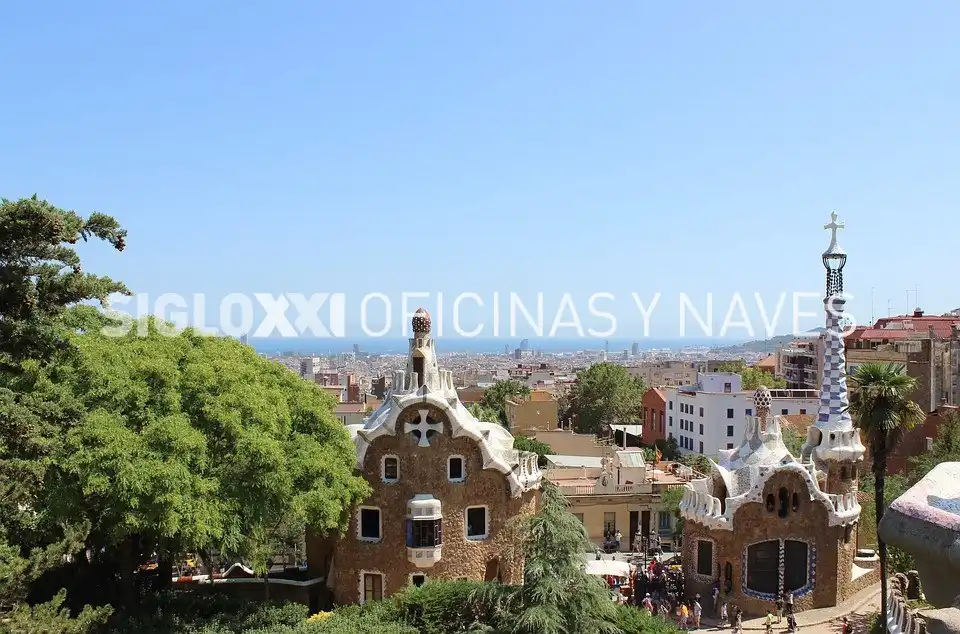 Vista exterior de Oficina en venta en Barcelona con Aire acondicionado, Calefacción y Amueblado