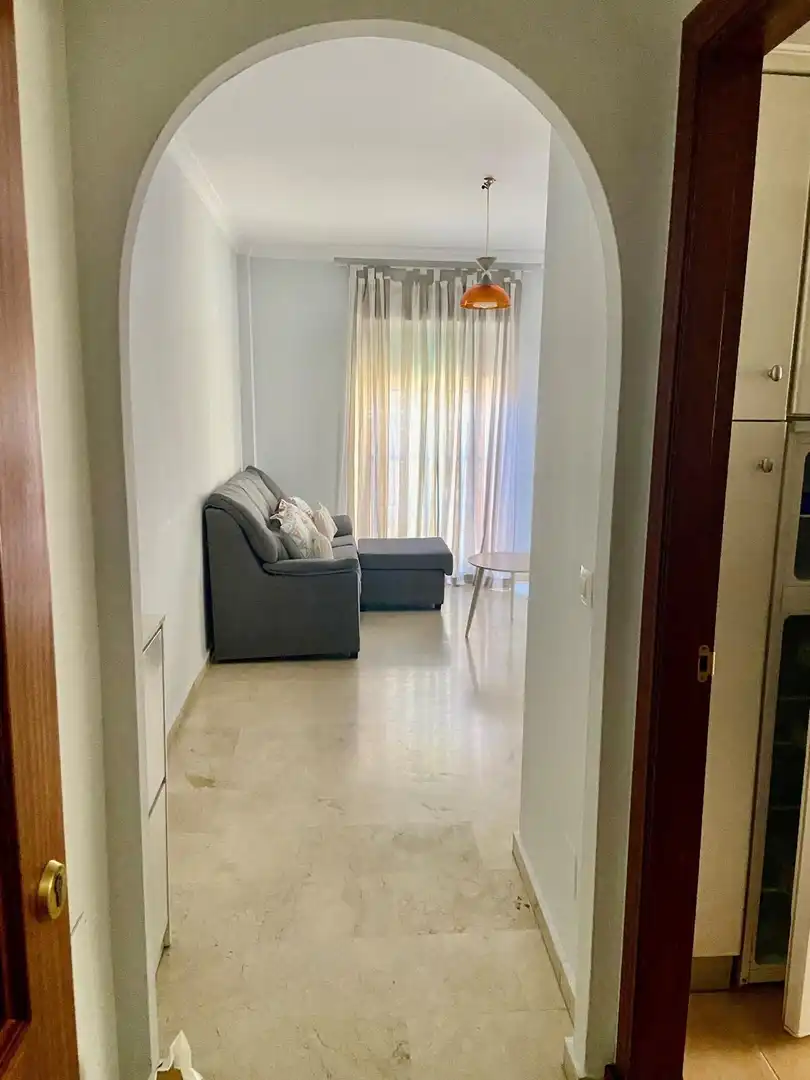 Living room of Flat for rent in La Línea de la Concepción  with Furnished