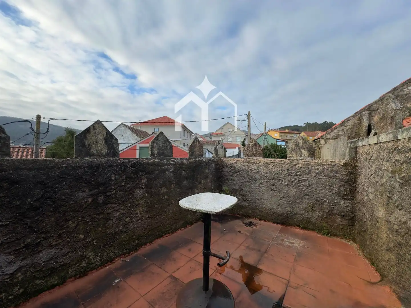 Vista exterior de Casa o chalet en venta en Moaña con Calefacción, Terraza y Amueblado