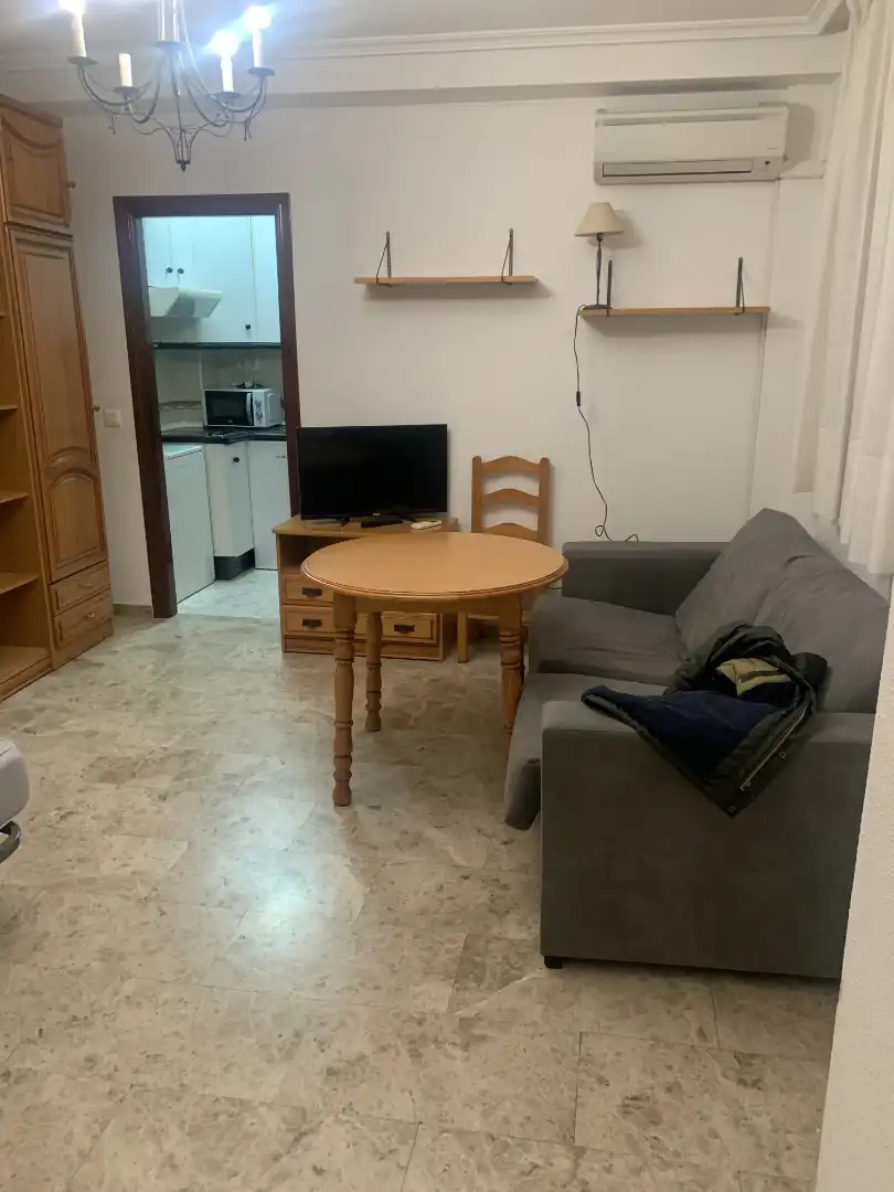 Living room of Study for rent in Ciudad Real  with Air Conditioner, Heating and Furnished