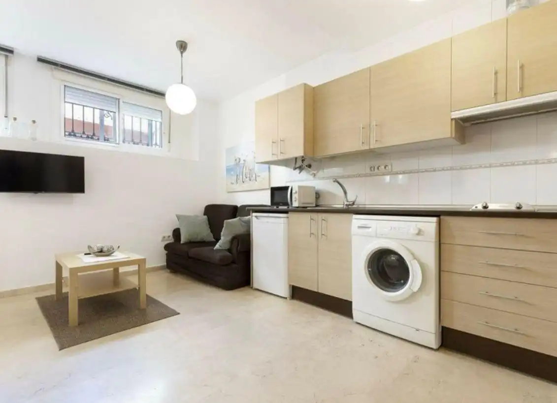 Cocina de Piso en venta en Málaga con Aire acondicionado y Amueblado