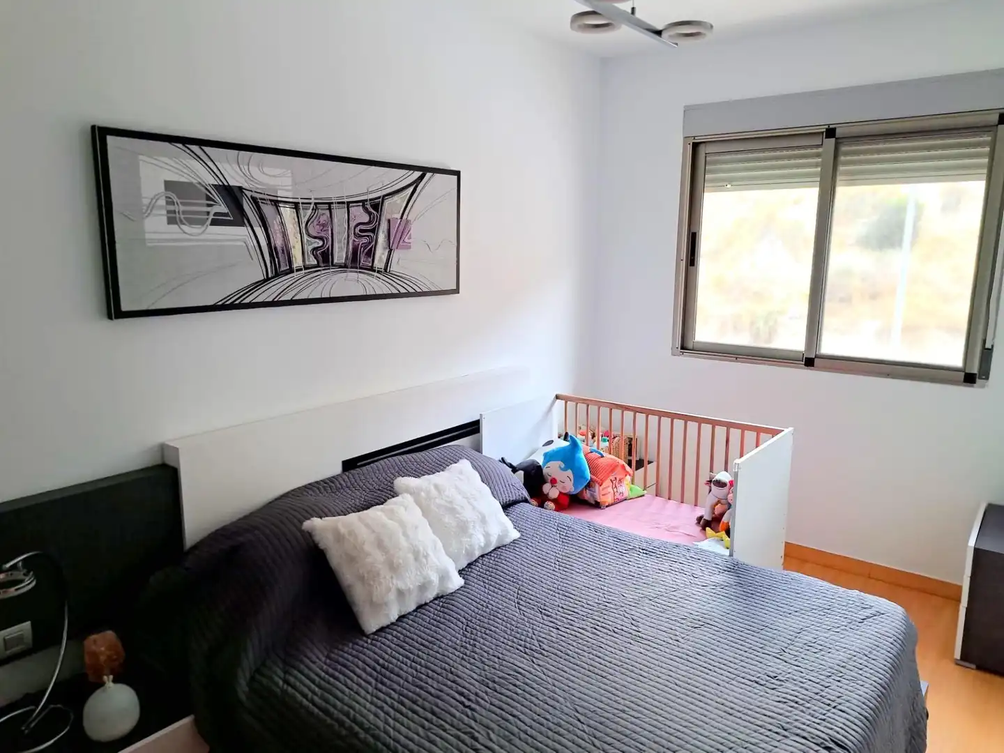 Schlafzimmer von Erdgeschoss zum Verkauf in Archena mit Klimaanlage, Heizung und Terrasse