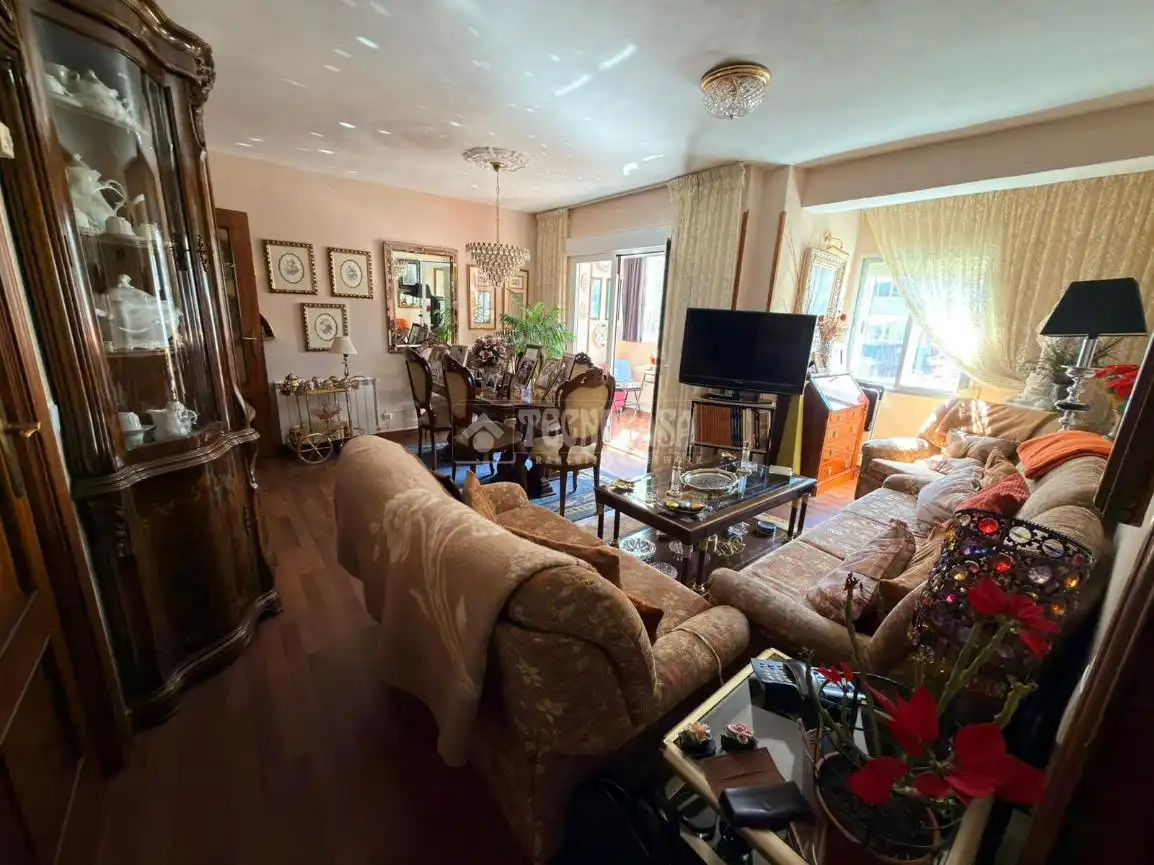 Sala de estar de Piso en venta en Alcalá de Henares con Calefacción y Terraza