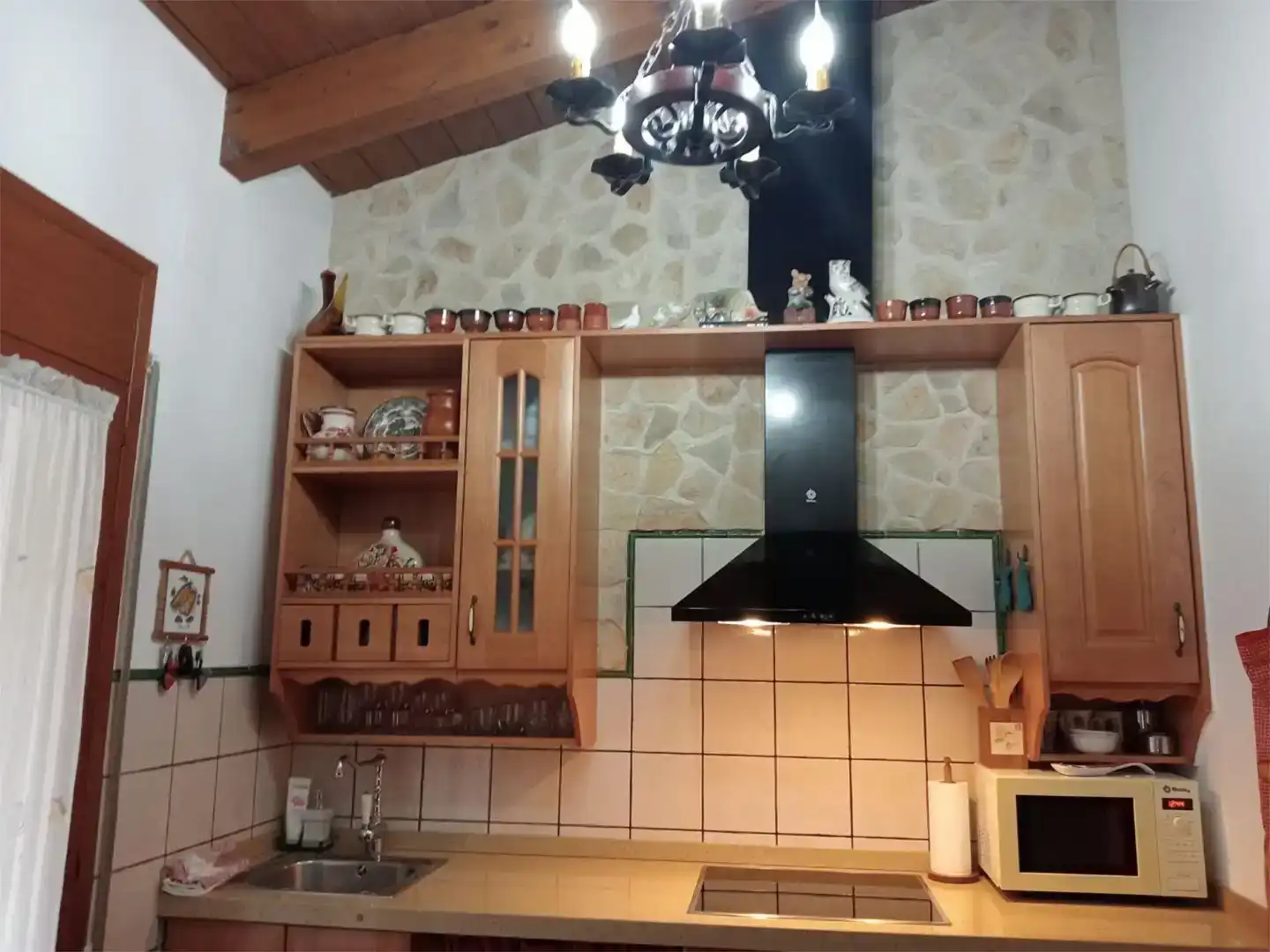 Cocina de Piso en venta en Castellote con Aire acondicionado, Jardín privado y Amueblado