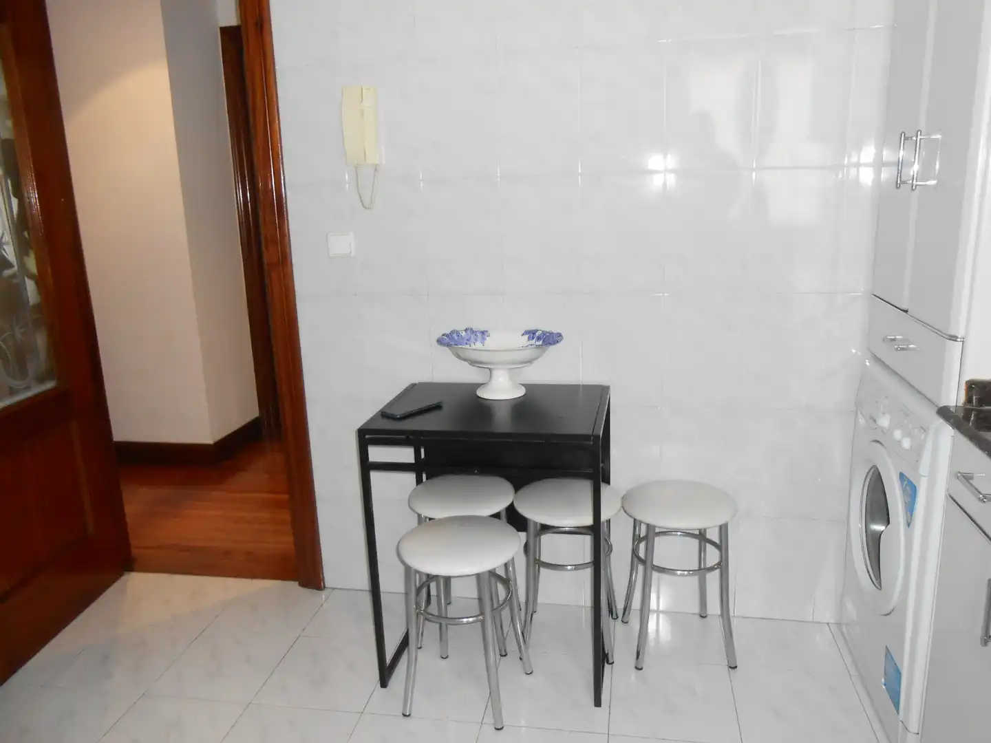 Dining room of Flat for rent in Bilbao   with Heating, Furnished and Balcony