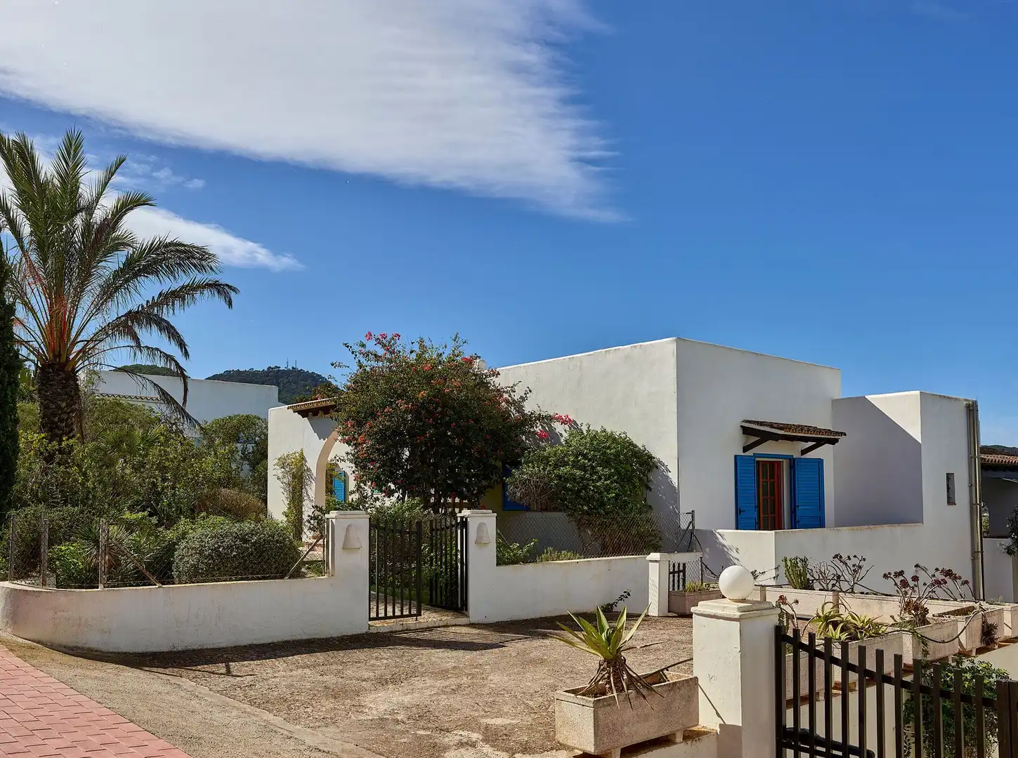 Exterior view of Houses for sale in Sant Josep de sa Talaia  with Air Conditioner, Heating and Private garden