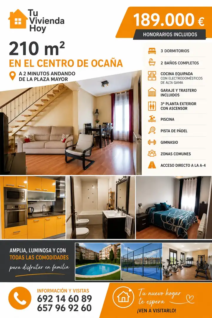 Vista exterior de Piso en venta en Ocaña