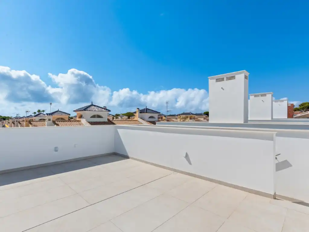 Terrassa de Casa o xalet en venda en Pilar de la Horadada amb Piscina