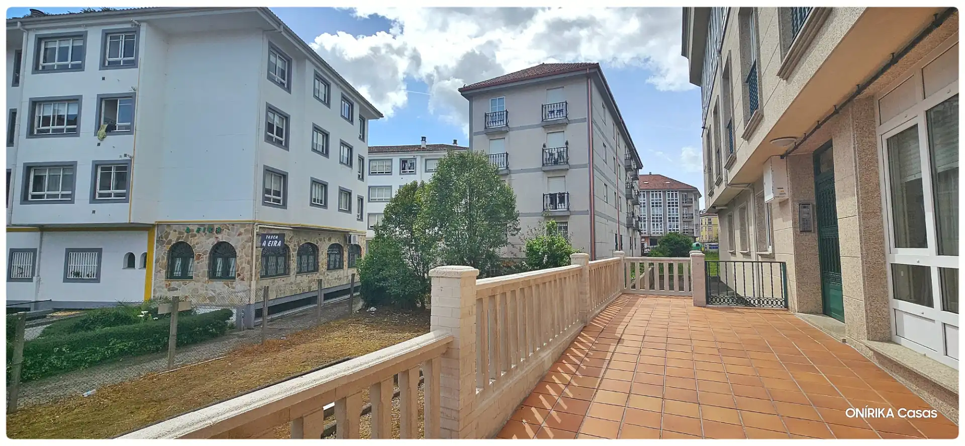 Vista exterior de Piso en venta en Ames con Calefacción, Amueblado y Horno