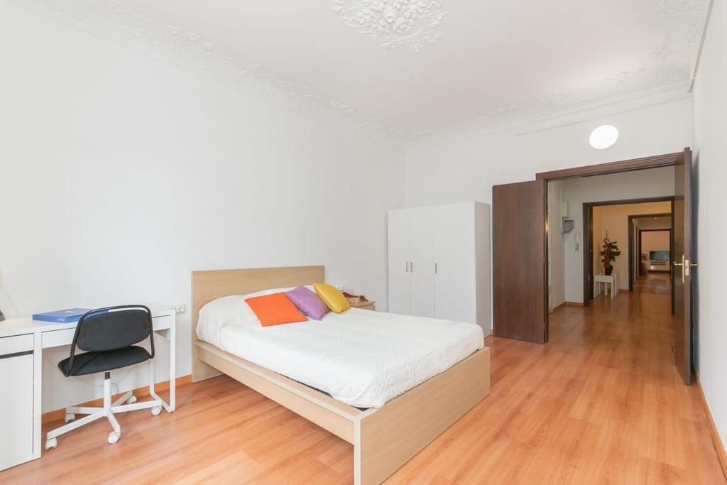 Bedroom of Apartment to rent in  Barcelona Capital  with Air Conditioner, Heating and Parquet flooring