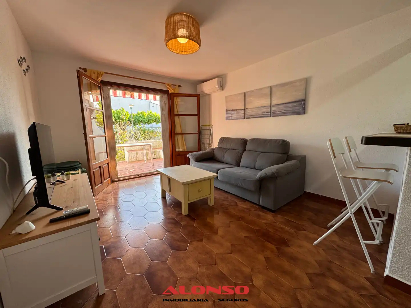 Sala de estar de Apartamento en venta en Vinaròs con Aire acondicionado, Calefacción y Terraza